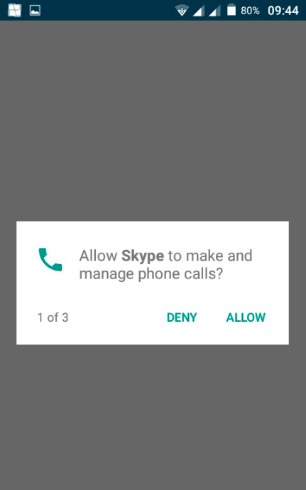 allow calling image