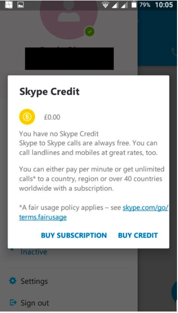 skype credit image