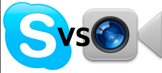 Skype vs FaceTime paveikslėlio