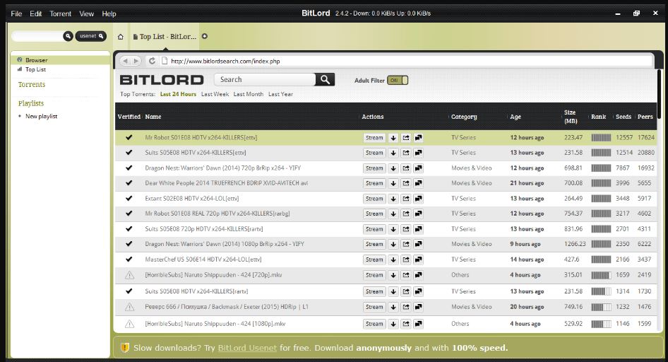 BitLord For PC Windows