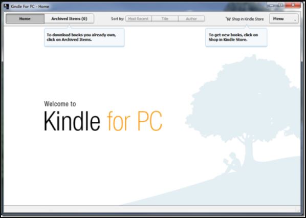 Download Kindle Reader for PC Windows 7,8,10,11 and Mac