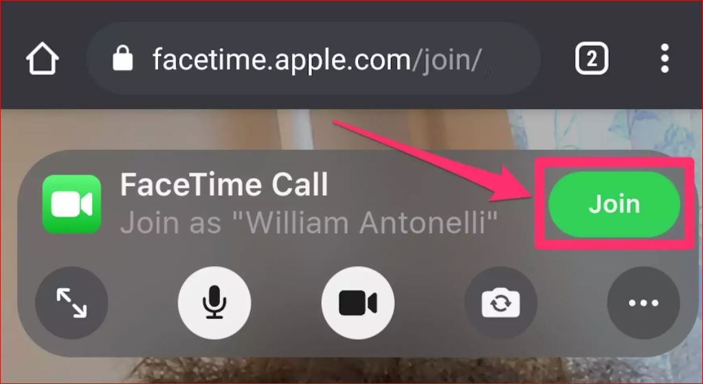 FaceTime on your Android or Windows PC.