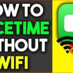 How To FaceTime Without WiFi – 2022
