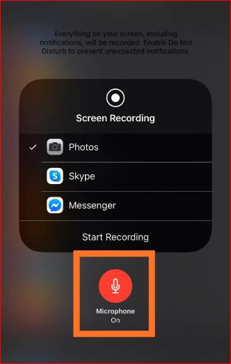Screen Record FaceTime With Audio On iPhone - 4