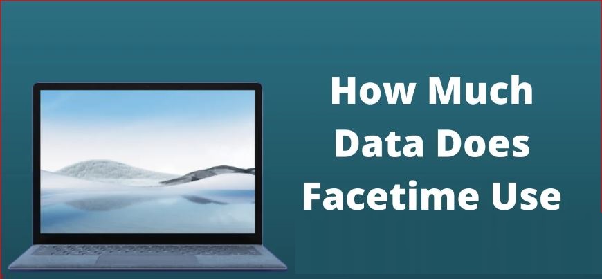 how much data does facetime use