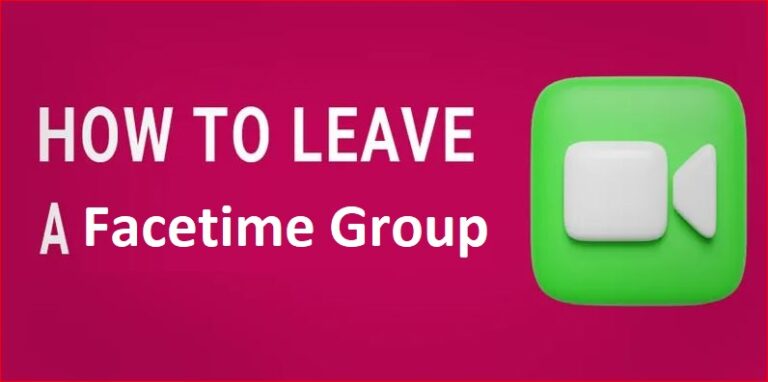 How to Leave a FaceTime Group – 2024