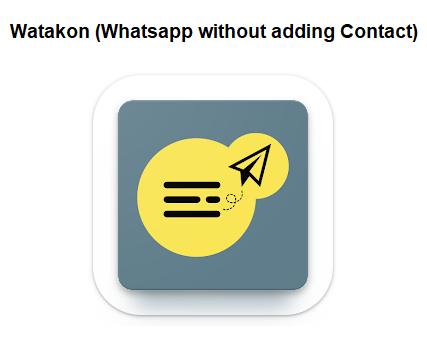 Watakon (Whatsapp Without Addi) On Pc Windows 7,8,10 And Mac