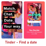 Tinder Dating App Khoasolla mahala ho PC Windows 7,8,10 le Mac