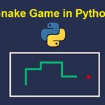 Snake Game in Using Python Module Program Code Work
