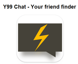 Y99 Chat - Your friend finder